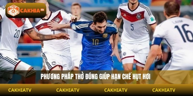 Phương pháp thở đúng giúp hạn chế hụt hơi